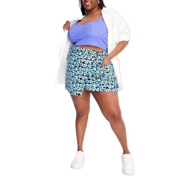 Women's Floral Print Ditsy Cargo Skirt | Future Collective | 20 - Picture 10 of 11